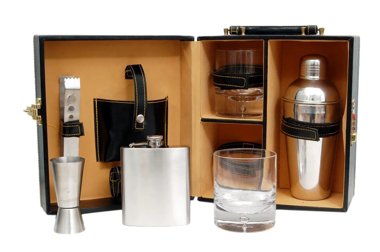 Bar Set With 2 Glasses
